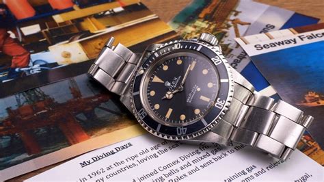 A Rolex Submariner 5513 from a Former COMEX Diver .